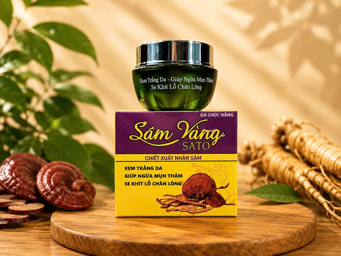 KEM DƯỠNG TRẮNG DA - GIỮ ẨM CHỐNG NẮNG – GIÚP MỜ DẤU HIỆU LÃO HÓA DA – SE KHÍT LỖ CHÂN LÔNG (10G)